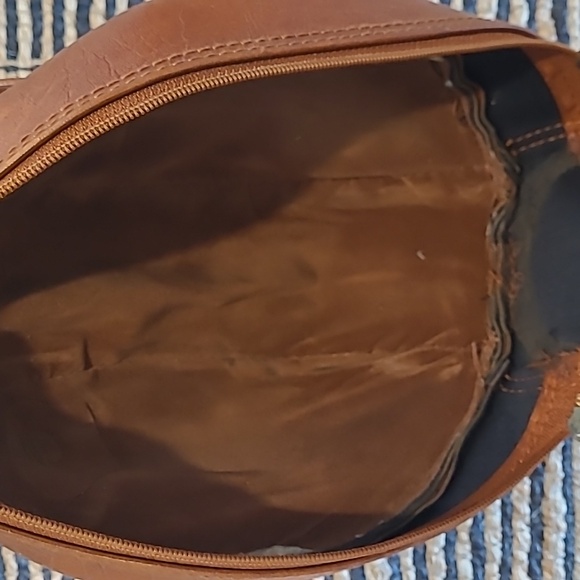 VINTAGE SPHERE LEATHER BOWLING BALL BAG - Picture 9 of 11